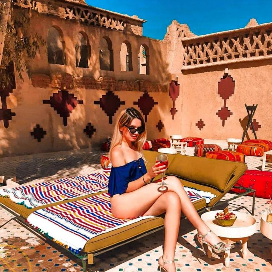 Riad Cafe Du Sud Lac Yasmins Esterno foto
